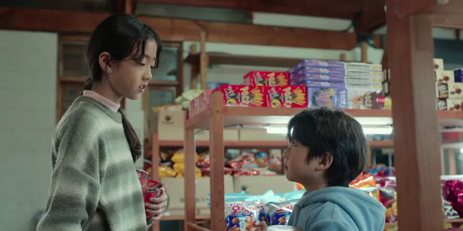 The Highway Family (2022) conversation in a Japanese Candy store