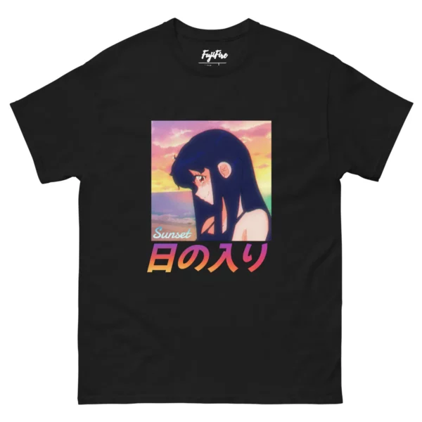 Vaporwave Sunset T-Shirt - Image 3