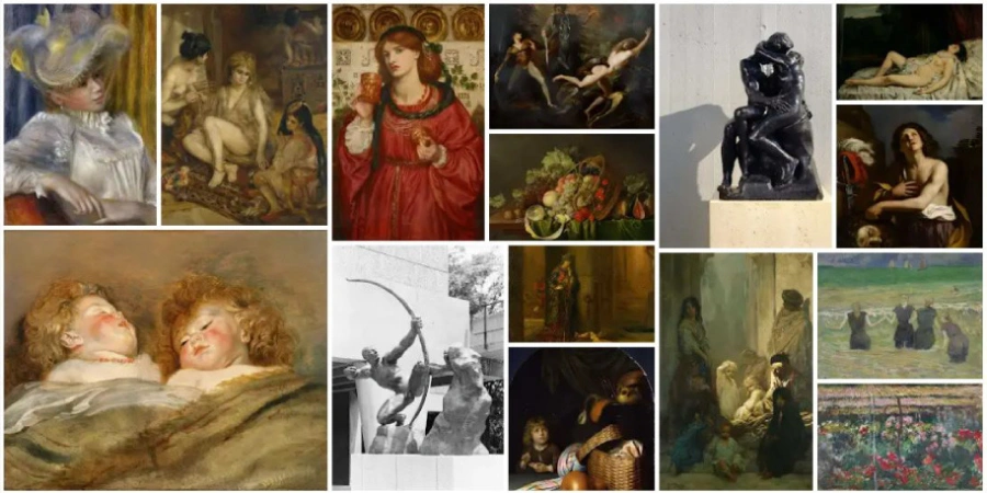 Collection at The National Museum of Western Art