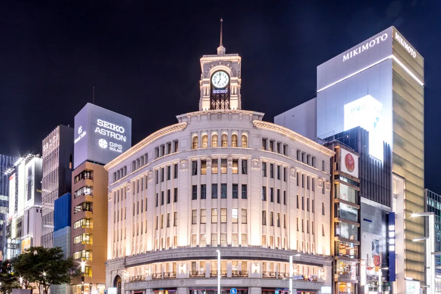 Wako Store in Ginza