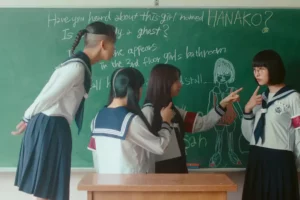 Inside a japanese school