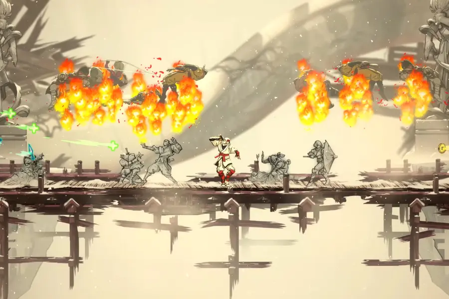 A Screenshot from Shinobi Art of Vengeance game