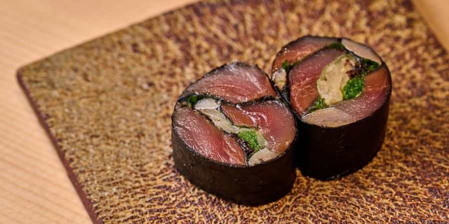 Rare sushi served in Sushi Atsuya