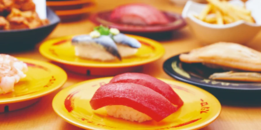 Conveyor Belt Sushi menu at Sushiro