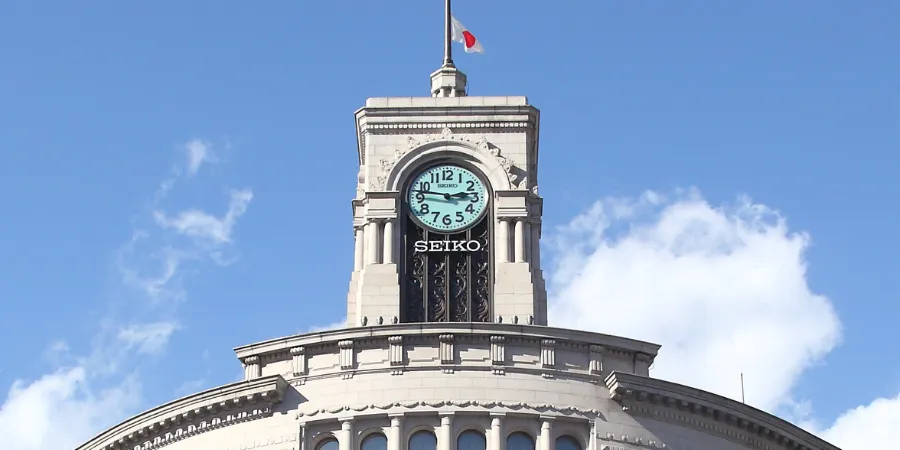 Wako Clock Tower in Ginza