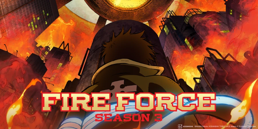 Fire Force Season 3 Key Art