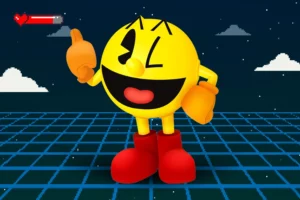 Pac Man in Super Monkey Ball Banana Rumble