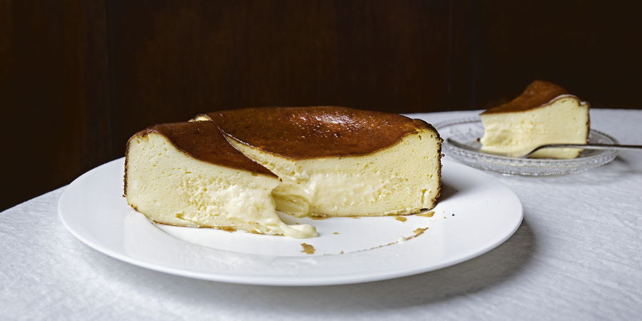 Basque Cheesecake from Lady and Pups