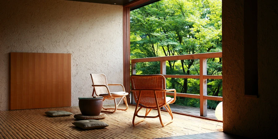 Part of Byakuroku Terrace Suite from Beniya Mukayu