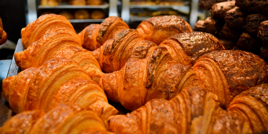 Croissants and other pastries
