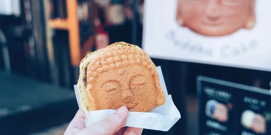 Daibutsuyaki Buddha Japanese Pastry Dessert Street Food
