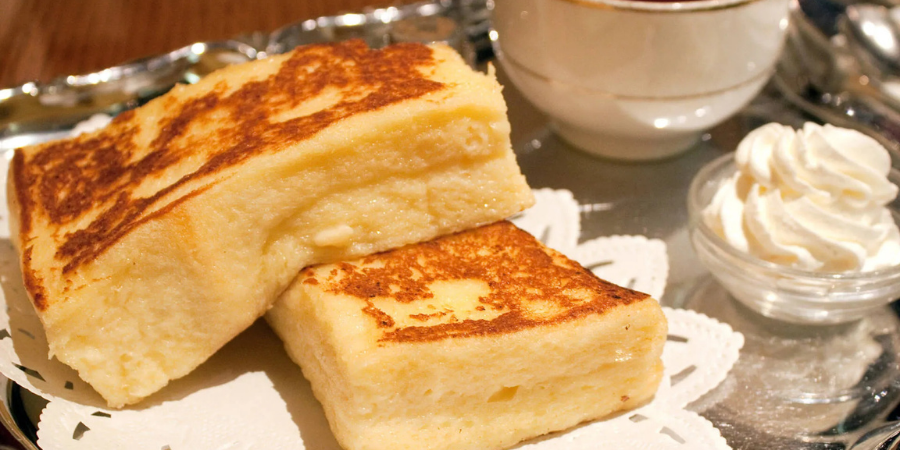 French toast perfection at Shinjuku's Cafe Aaliya