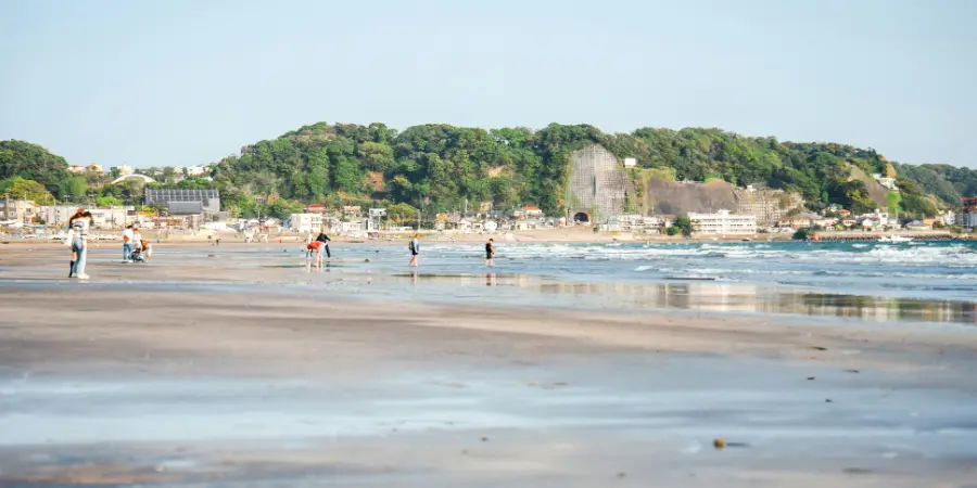 Yuigahama Beach, Kamakura