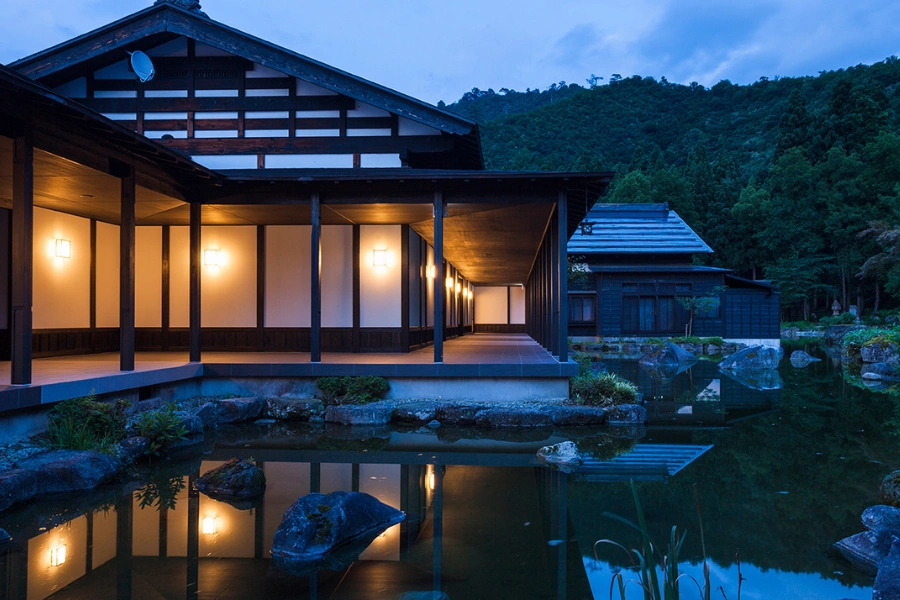 Entrace or Exterior view for ryugan ryokan