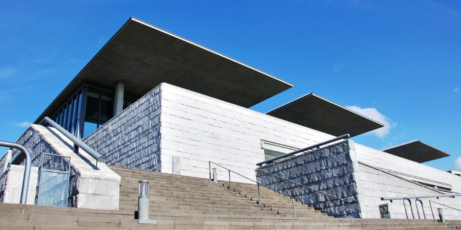 Contemporary architecture of Hyogo Prefectural Museum of Art