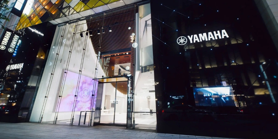 Yamaha Music store in Ginza
