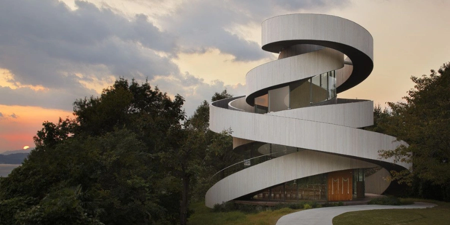Ribbon Chapel in Hiroshima, Japan