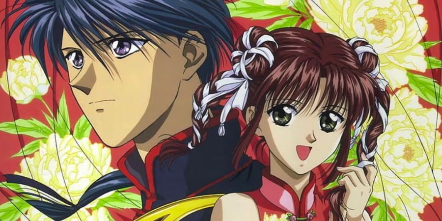 Miaka and Tamahome from Fushigi Yuugi