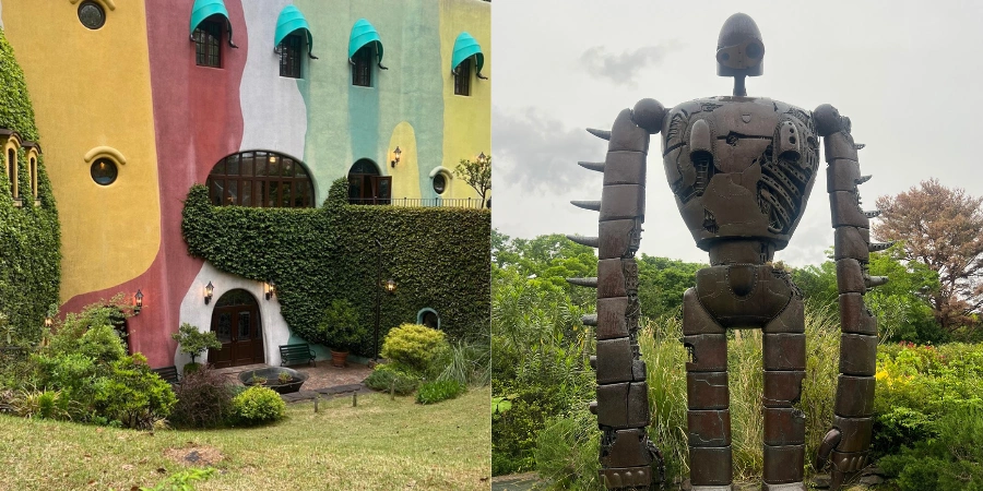 Popular areas of Ghibli Museum in Mitaka, Japan