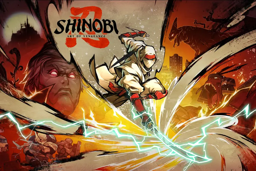 "SHINOBI: Art of Vengeance" key visual art