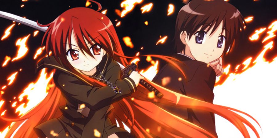 Shana and Yuji Sakai from Shakugan no Shana