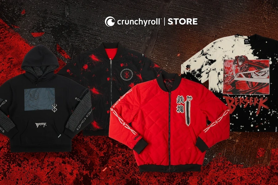 crunchy roll store apparel - Berserk