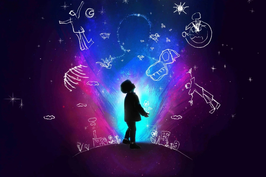 Key visual of "Our Cosmic Dust"