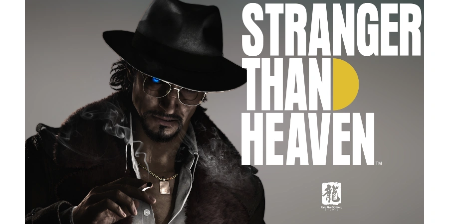 "Stranger than Heaven" with title or logo