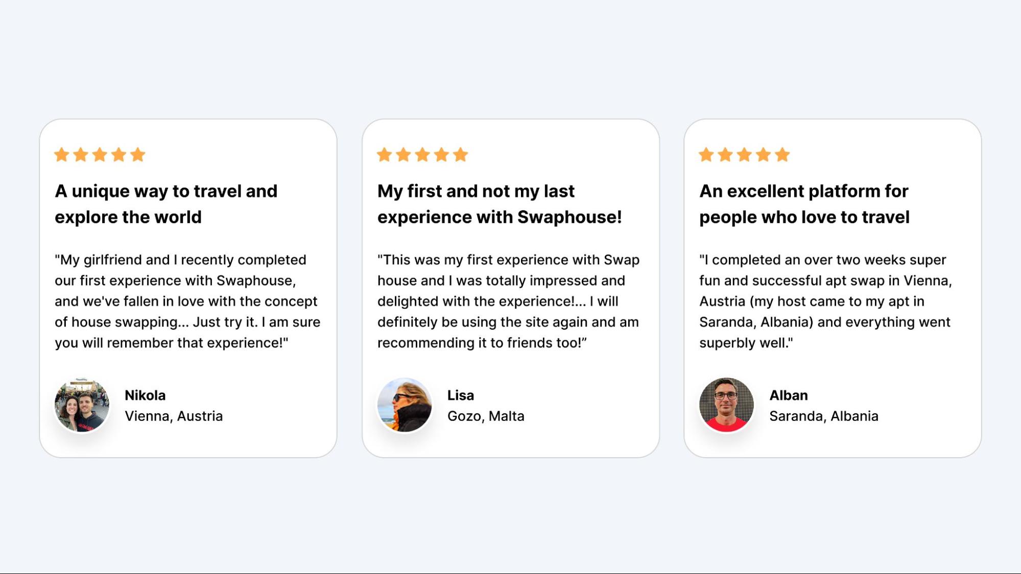 5 star reviews of swaphouse.io