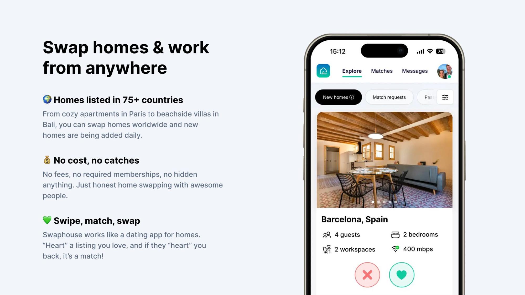 swaphouse.io - Swap homes anywhere from work