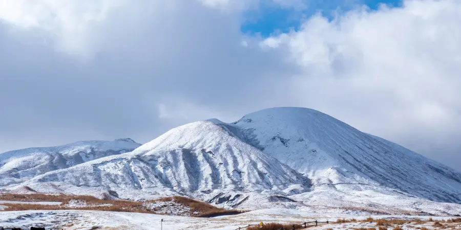 A landscape of Mt. Aso