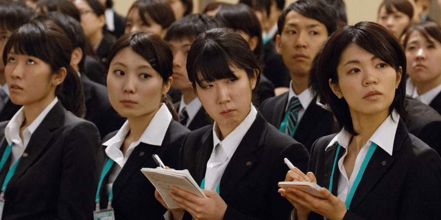 Japanese women face the barrier of a masculine work environment, one figures like the Salaryman help to create.