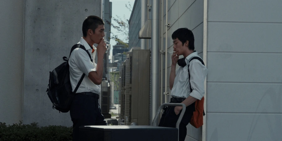Japanese youth rejecting their parents advice and going about their day.