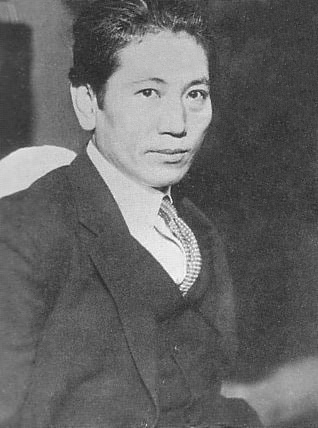Portrait of Musei Tokugawa, the most celebrated of the benshi who narrated Japanese silent films.